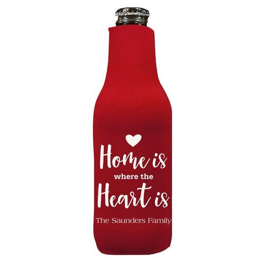 Home Is Where The Heart Is Bottle Huggers